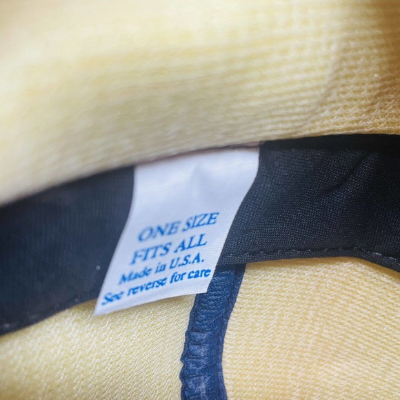 Vtg TWA Groundcrew Hat Cap Blue Snapback All Foam Ear Flaps Patch Made In USA - Picture 3 of 6